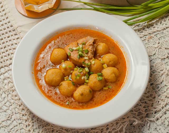 Egusi Soup Pounded Yam